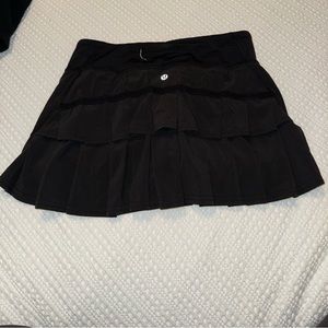 Lululemon Tennis Skirt in Black SIZE 4